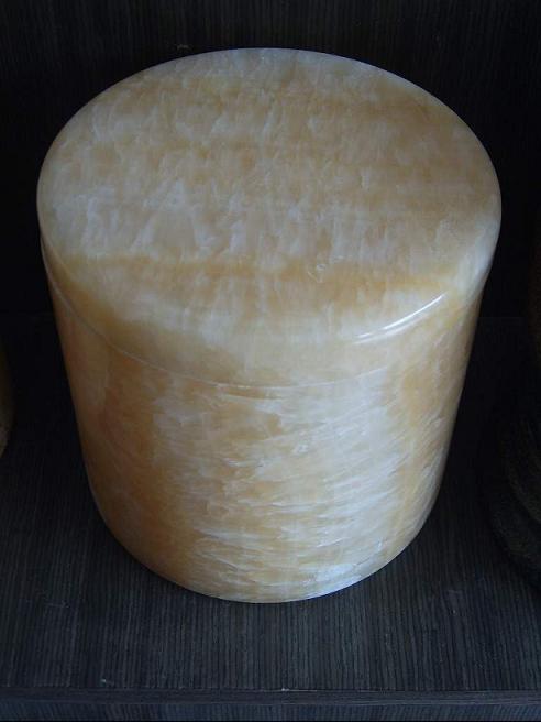 urn-008,  Yellow Jade marble