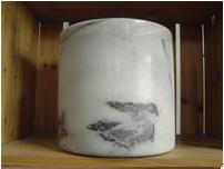 urn-017,  Venato (white) marble