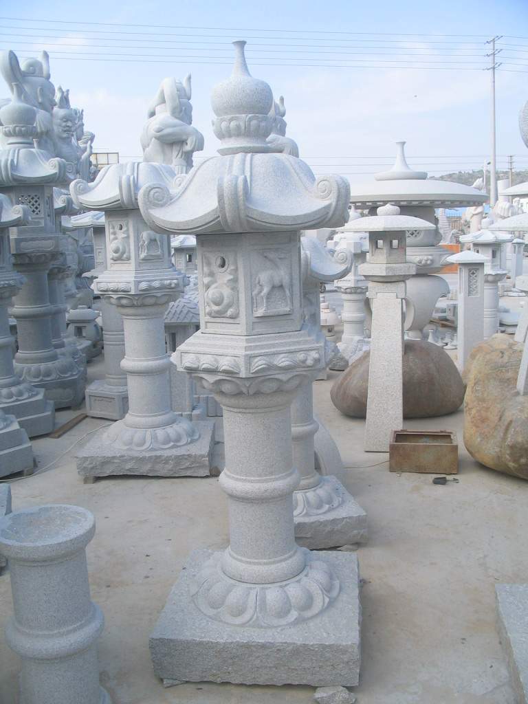 lan-002, stone lanterns 